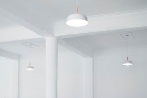 grey pendant lamps